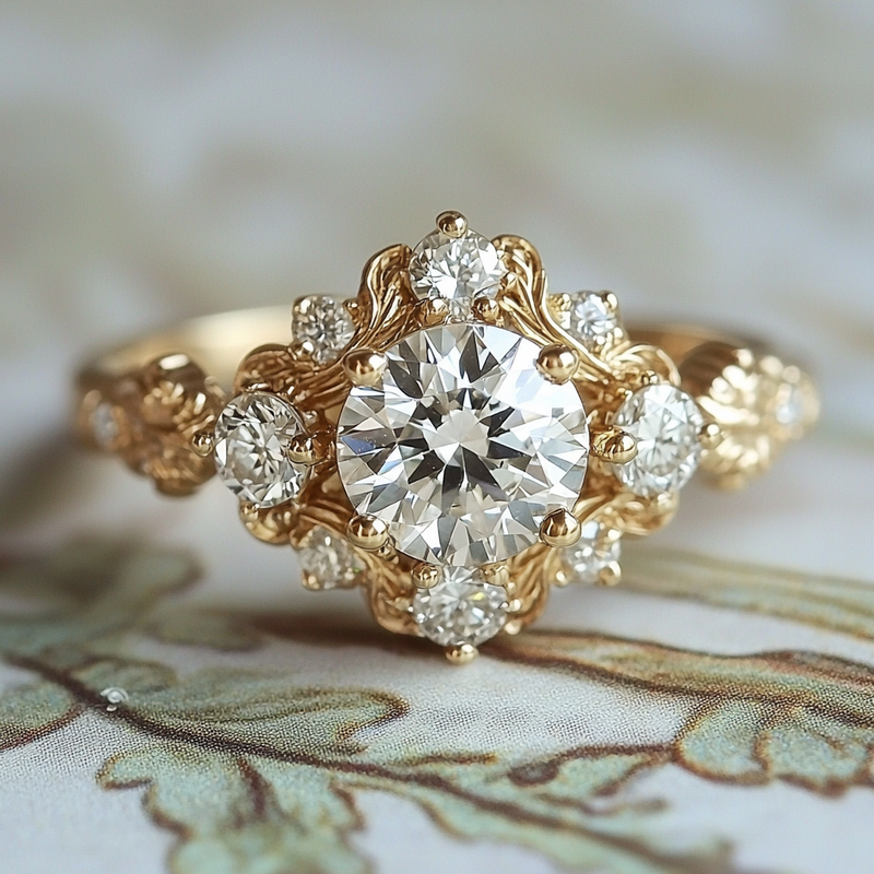 AI-generated custom fine jewelry concept by Sivan Lotan