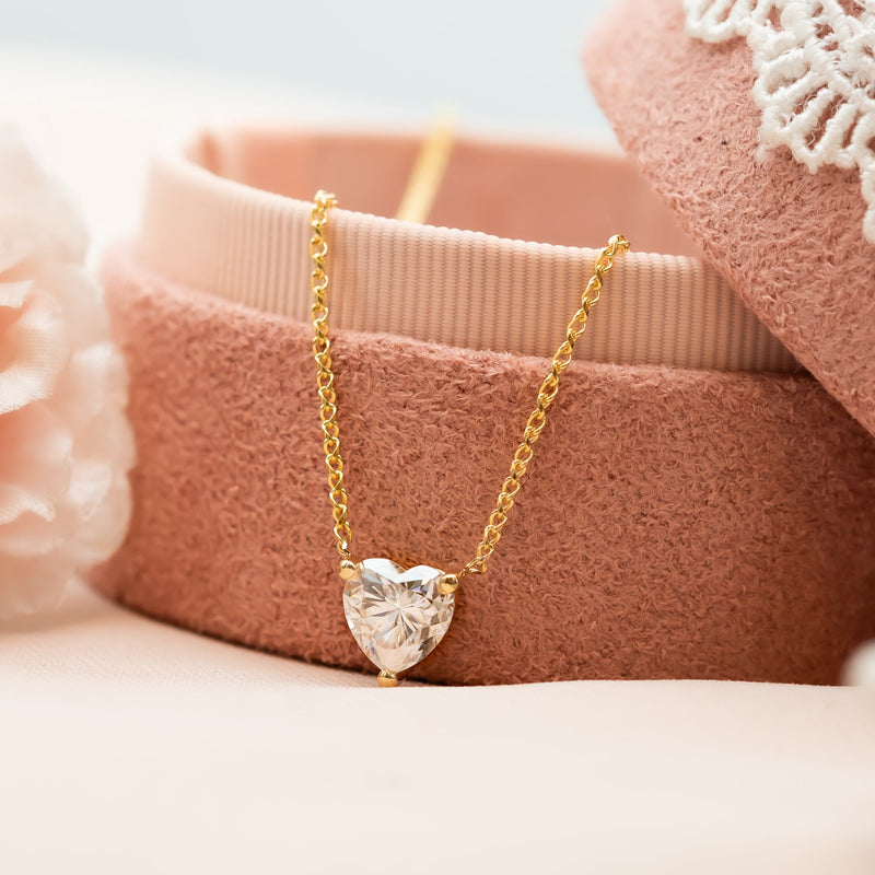 Heart Diamond Necklace