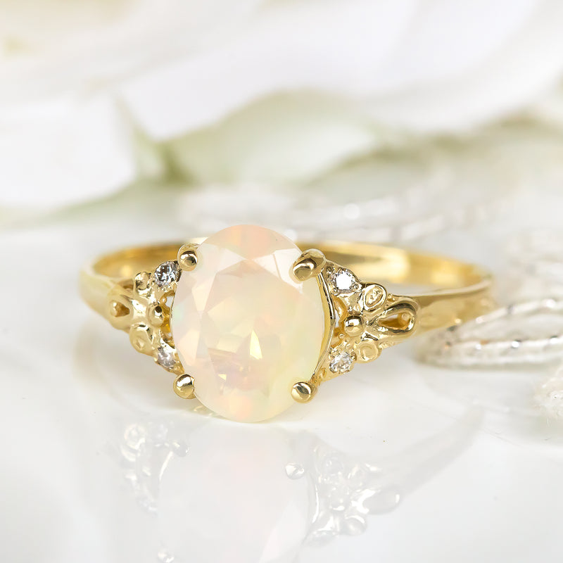 Gemstone Engagement Rings
