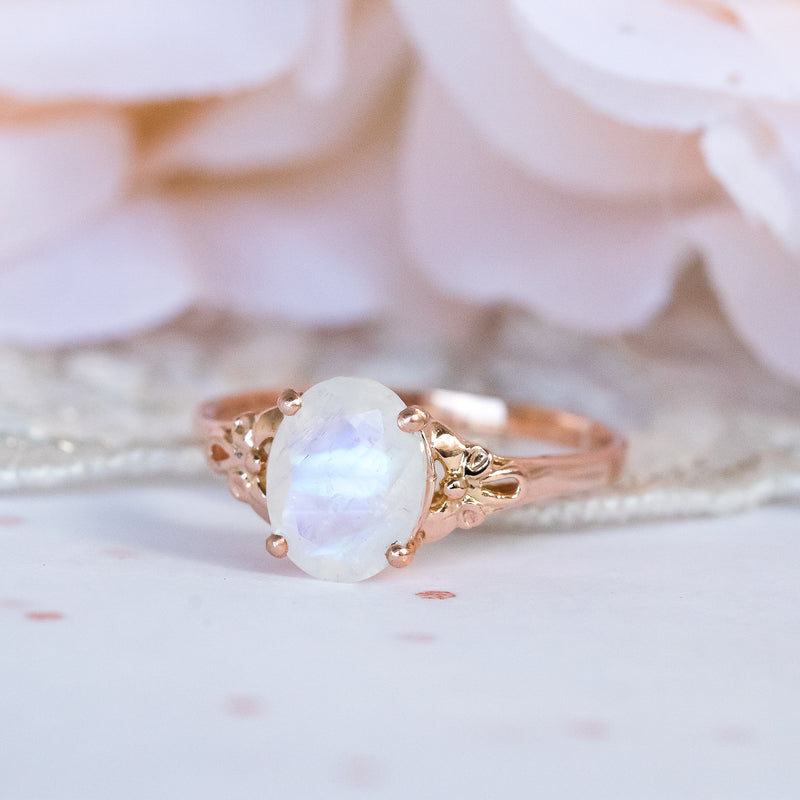 Moonstone Rings