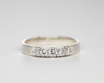 Diamond Wedding Ring, Five Diamonds Ring