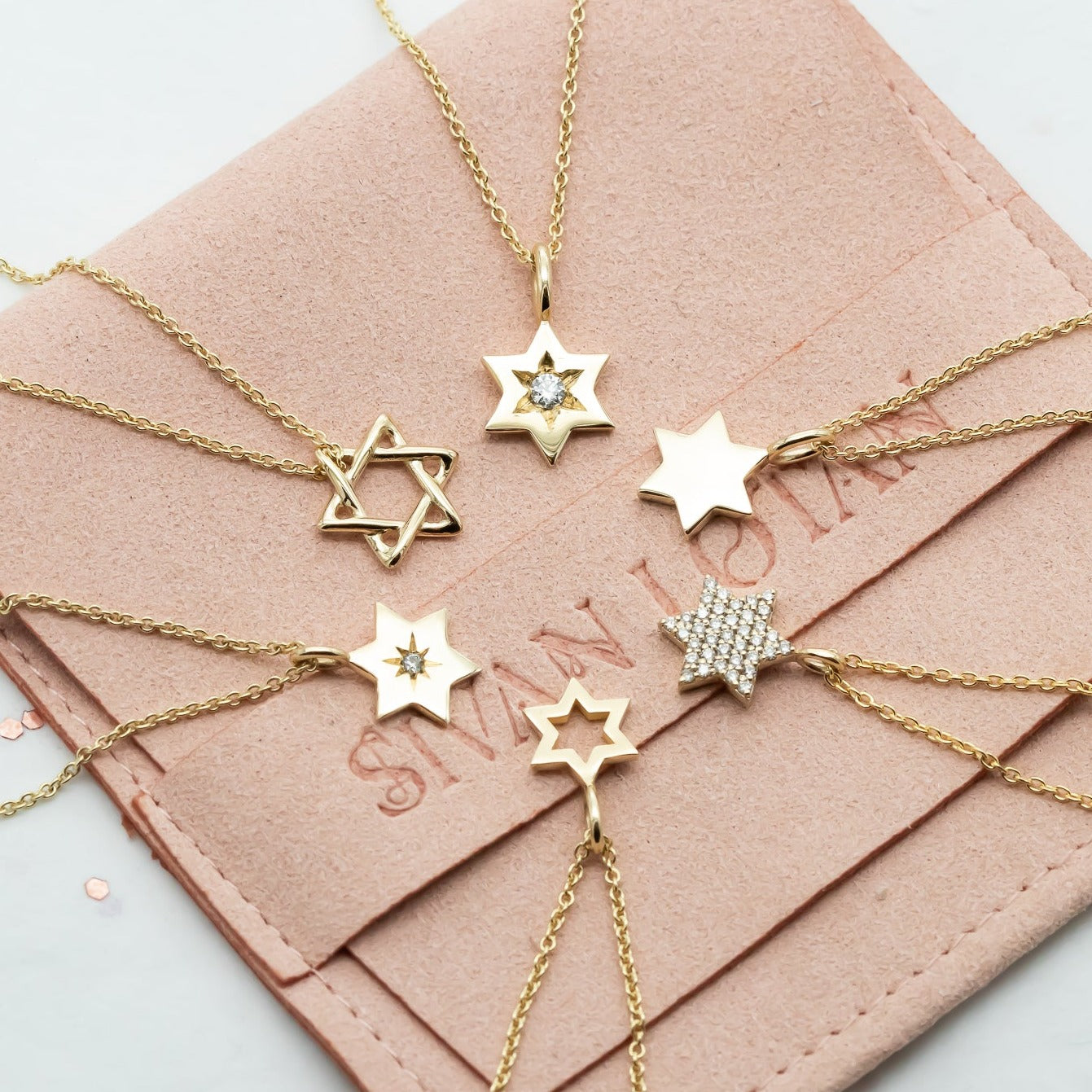 Magen David Diamond Pendant Necklace – Sivan Lotan Jewelry