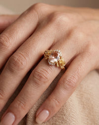 Roselight Bloom Ring