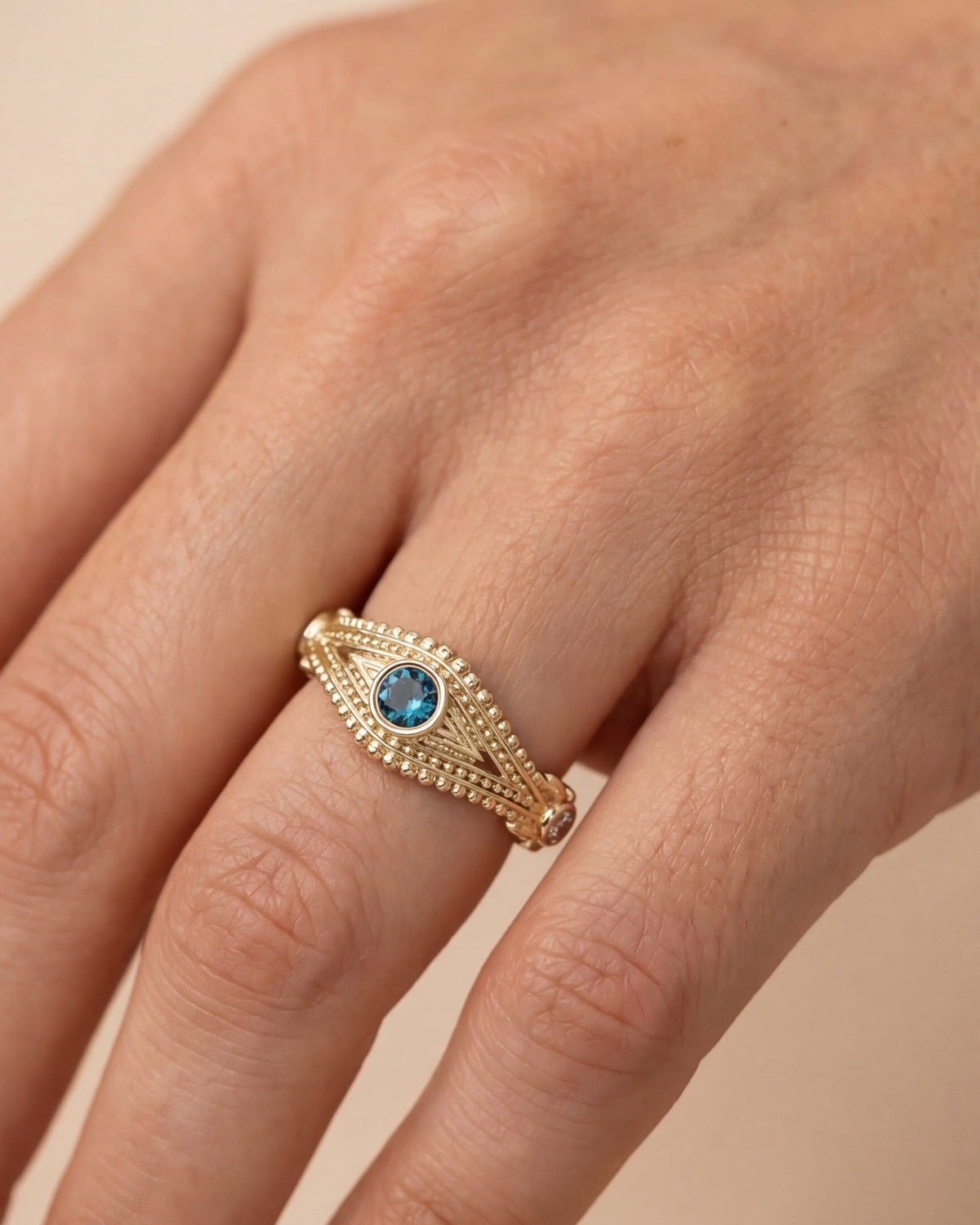 Unique Evil Eye Ring