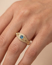 Unique Evil Eye Ring
