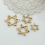 Rounded Star of David Necklace