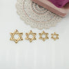 Rounded Star of David Pendant Necklace | Magen David Jewelry