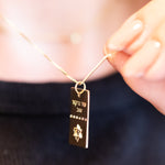 7.10.23 'We will dance again' Tag Necklace