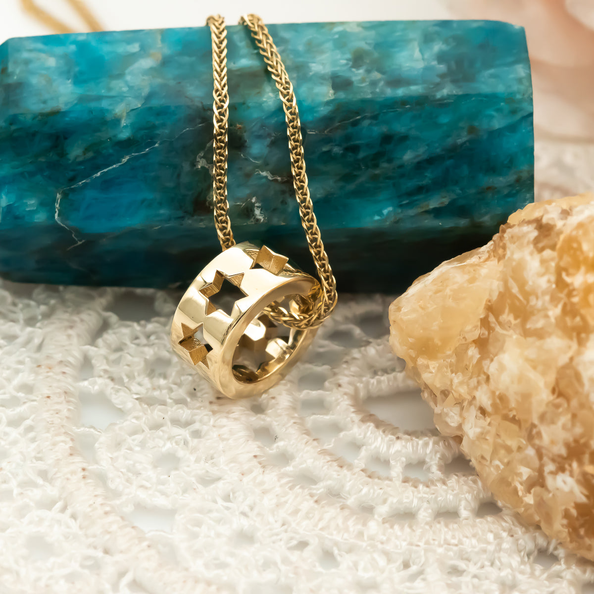 Seven stars Charm Bead Necklace | 7.10 Symbol