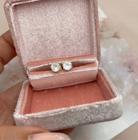 Moonstone Stud Earrings | 6 mm