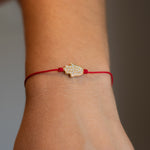 Diamond Hamsa Bracelet