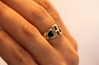 אהבה AHAVA Gold Ring