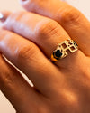 AHAVA אהבה Gold Ring