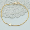 Delicate Magen David Charm Bracelet