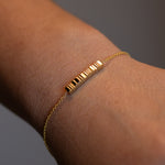 Am Yisrael Chai Gold Bracelet