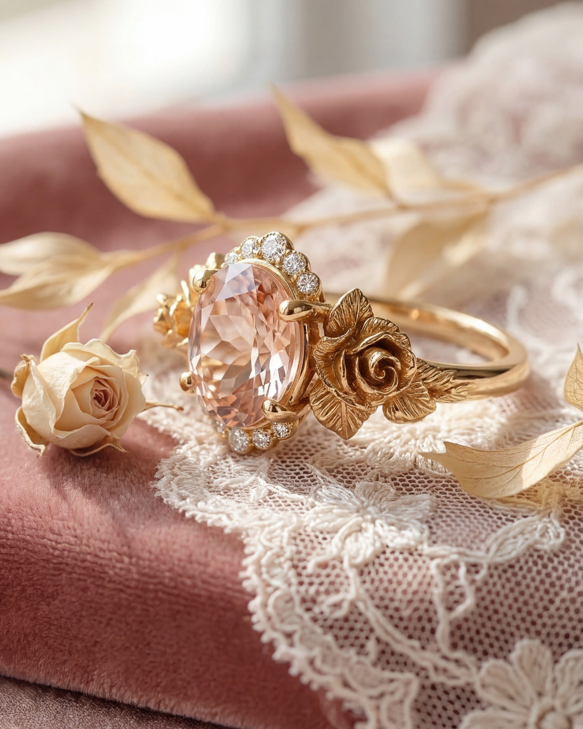 Roselight Bloom Ring