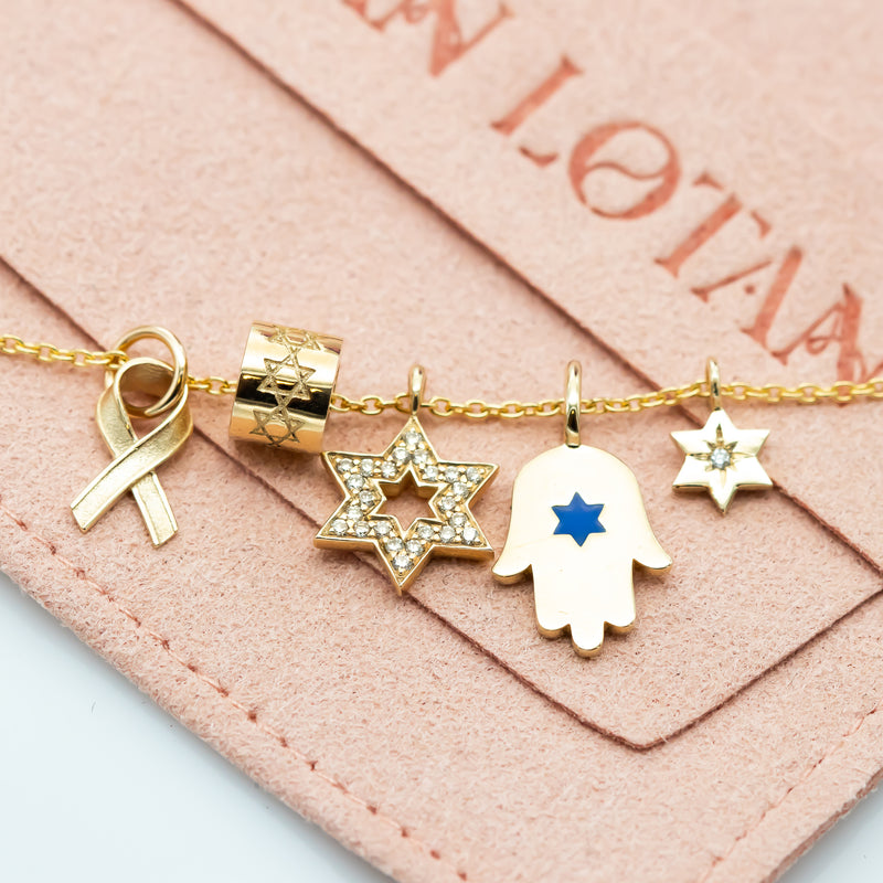 Solidarity Charm Necklace | Support Israel