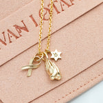 Solidarity Charm Necklace | Support Israel