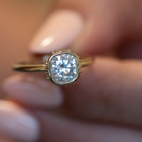 Celestia | Cushion Diamond Ring