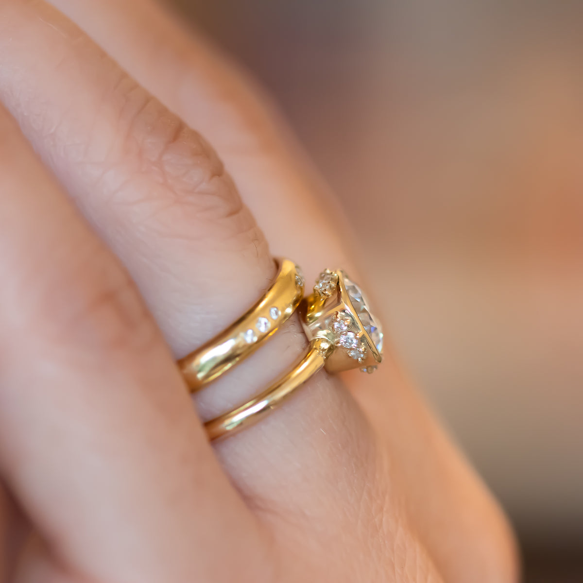 Celestia | Cushion Diamond Ring