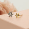 Star of David Diamond Stud Earrings | Magen David Jewelry