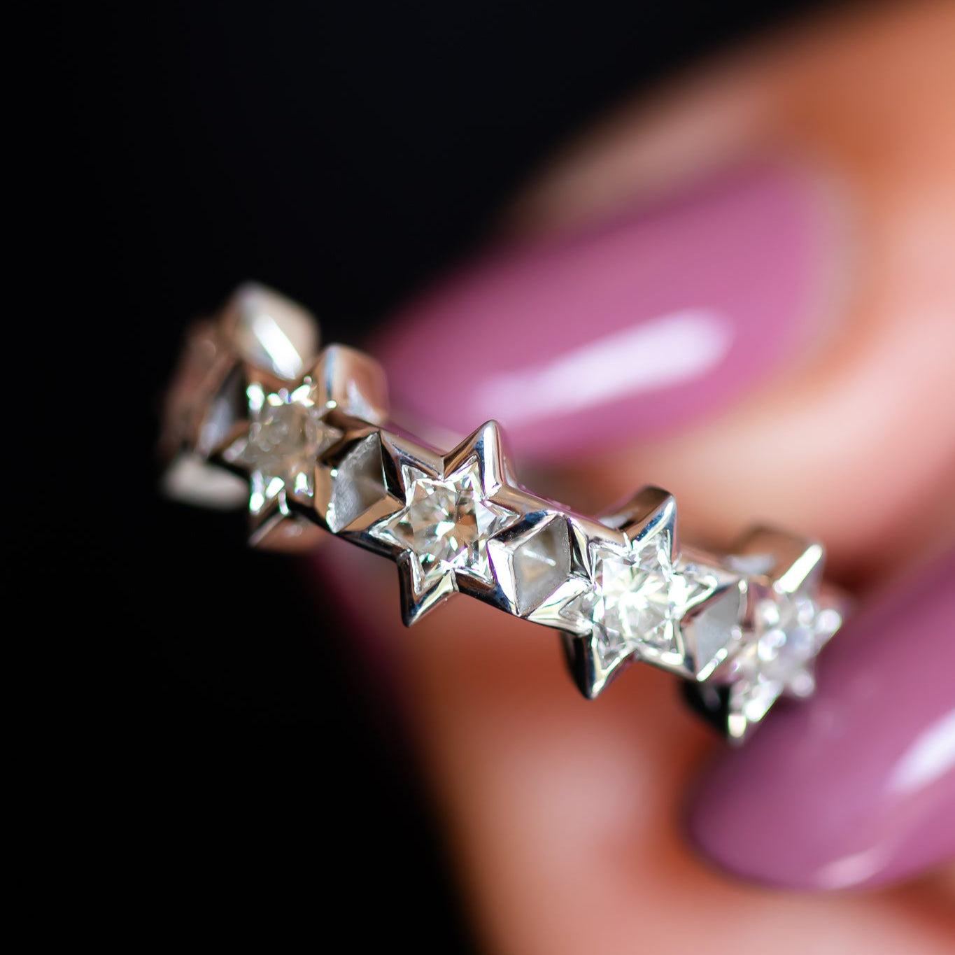 Five Star of David Diamond ring © | Heritage collection – Sivan