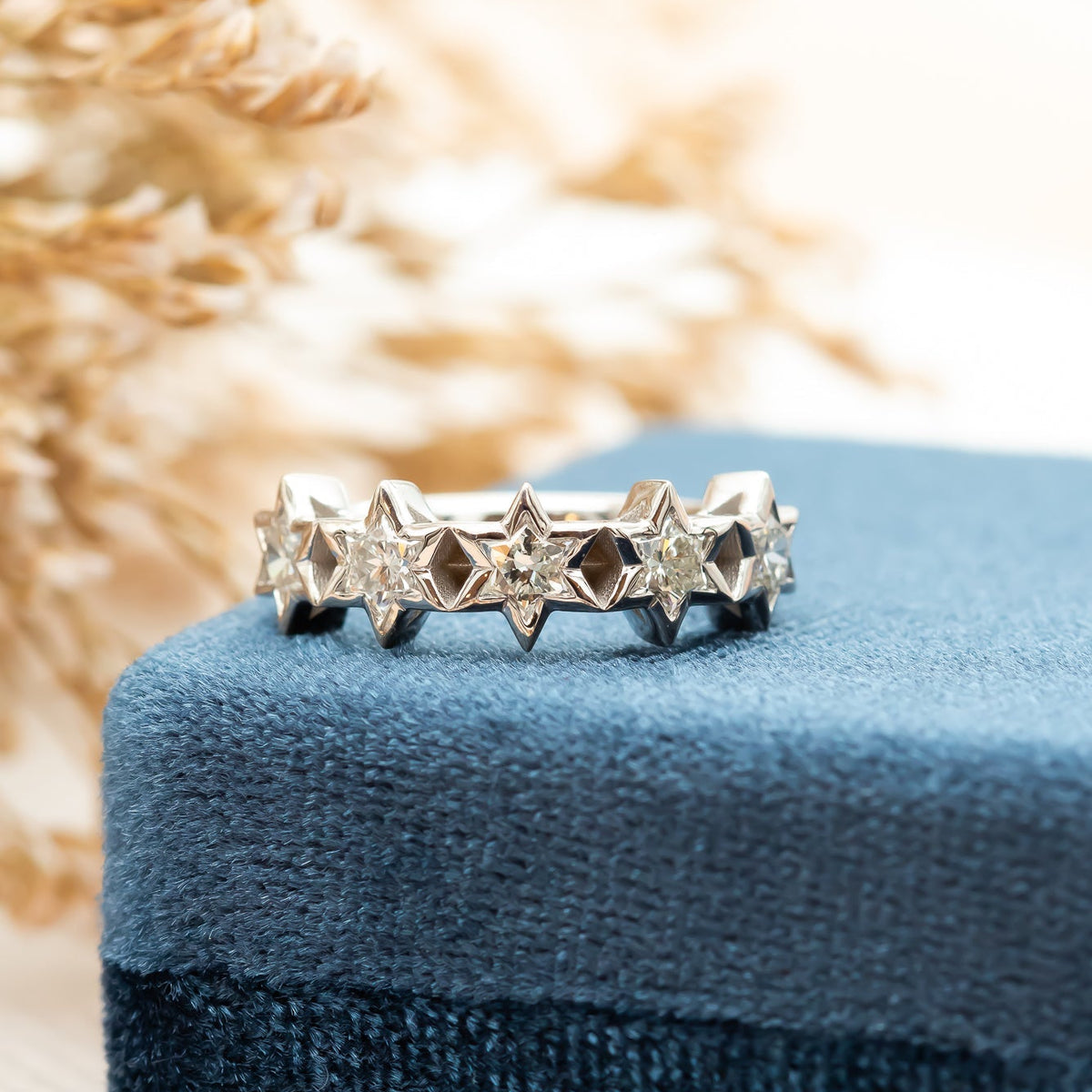 Five Star of David Diamond ring © | Heritage collection