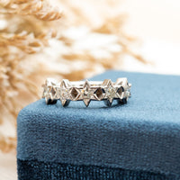 Five Star of David Diamond ring © | Heritage collection