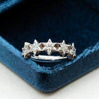 Five Star of David Diamond ring © | Heritage collection