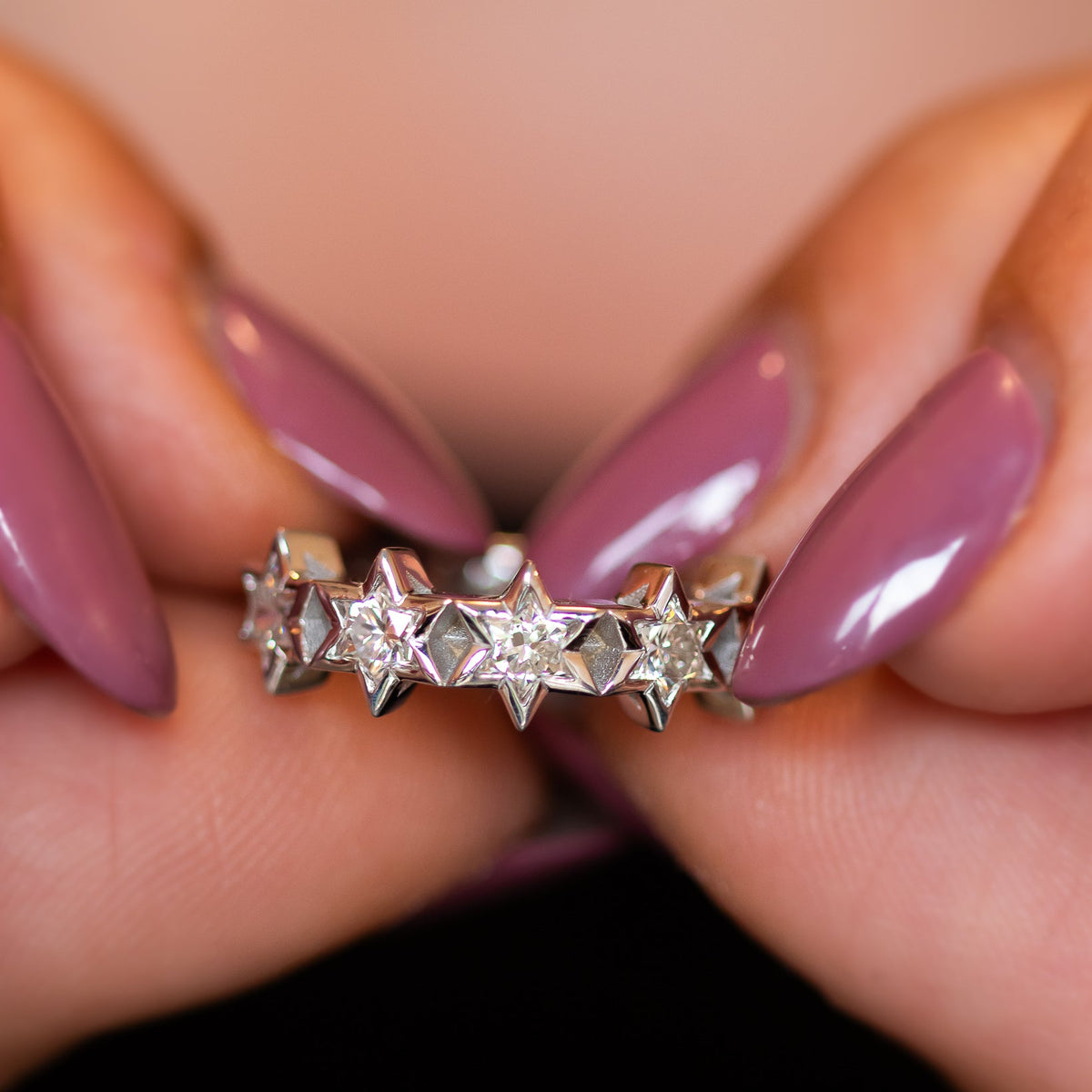 Five Star of David Diamond ring © | Heritage collection