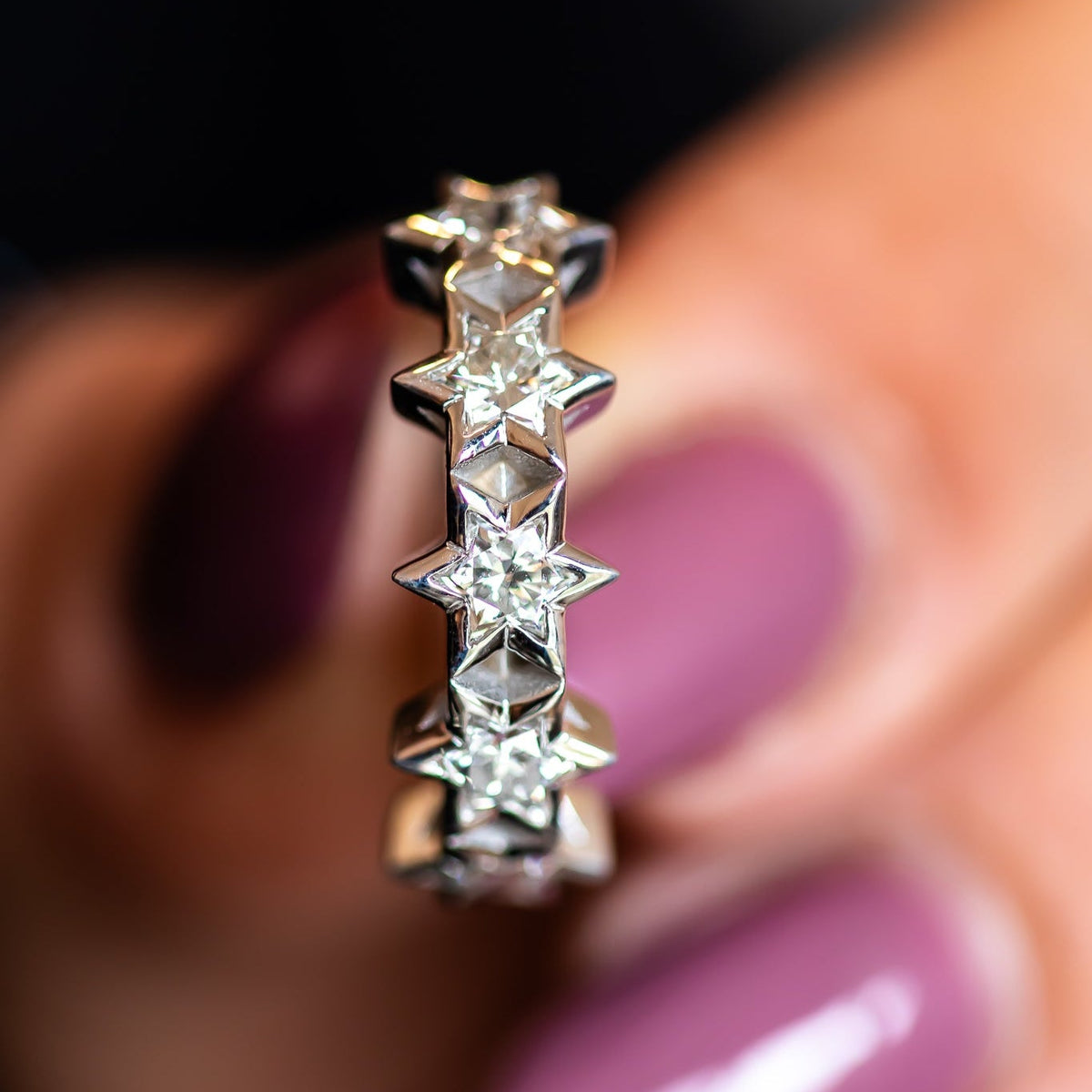 Five Star of David Diamond ring © | Heritage collection