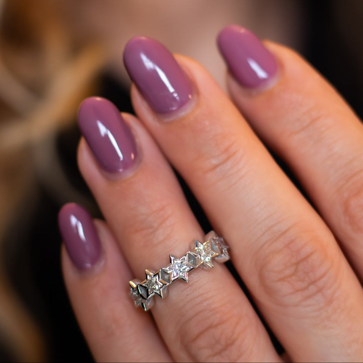 Five Star of David Diamond ring © | Heritage collection