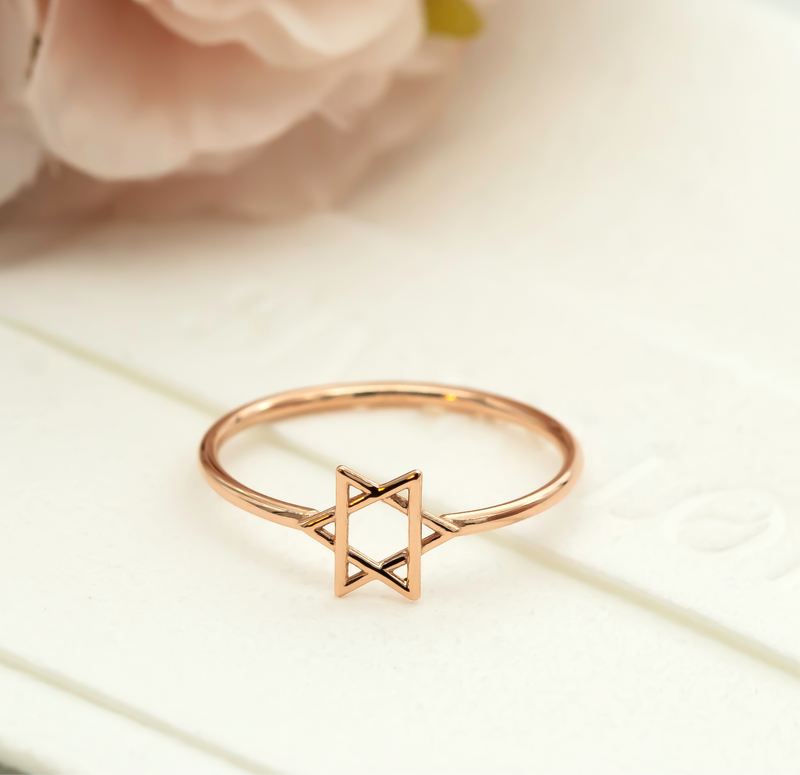 Star Of David Ring