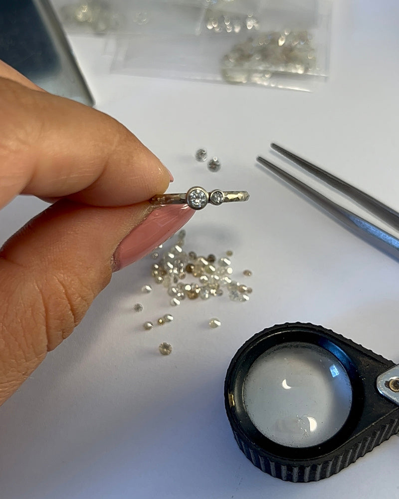 Conflict-free diamonds, responsibly mined gemstones, and solid gold you can feel good about wearing. Because beautiful jewelry should never come at someone else's expense.