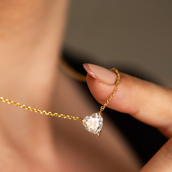 Heartlight | Heart Diamond Pendant Necklace