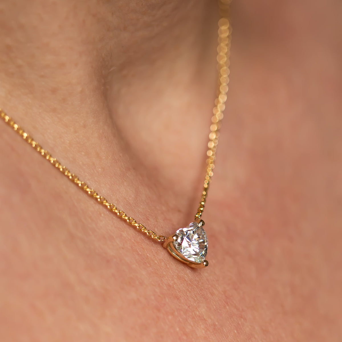 Heartlight | Heart Diamond Pendant Necklace