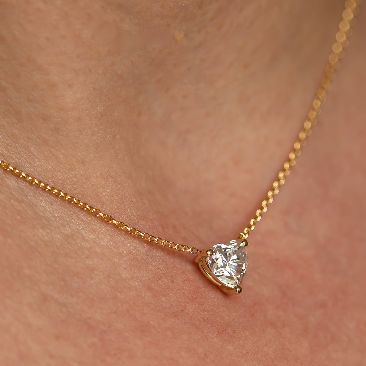Heartlight | Heart Diamond Pendant Necklace