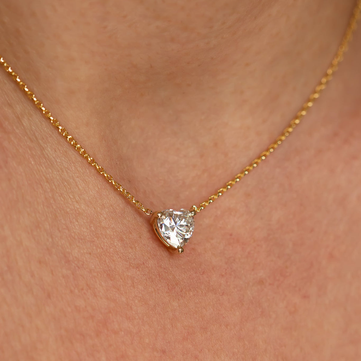 Heartlight | Heart Diamond Pendant Necklace