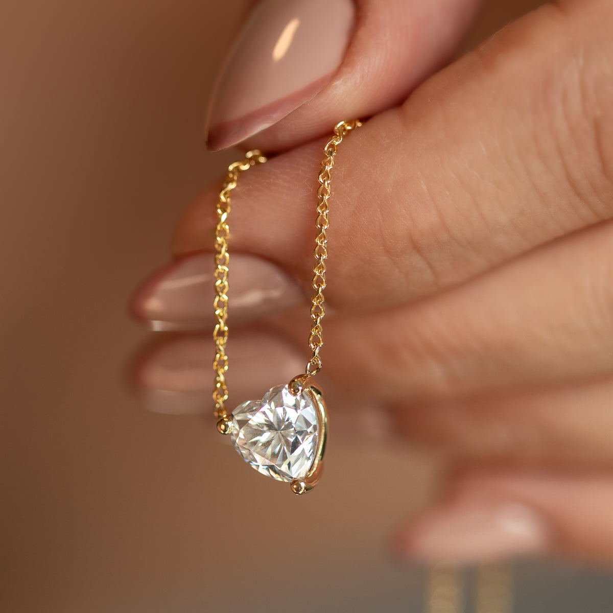 Heartlight | Heart Diamond Pendant Necklace