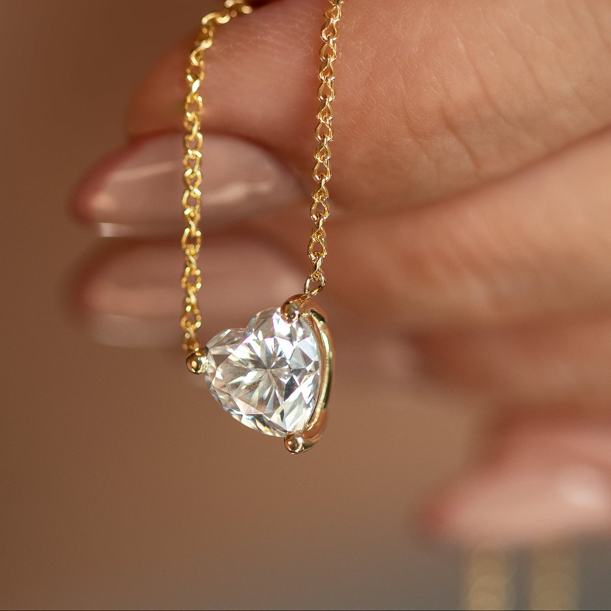 Heartlight | Heart Diamond Pendant Necklace