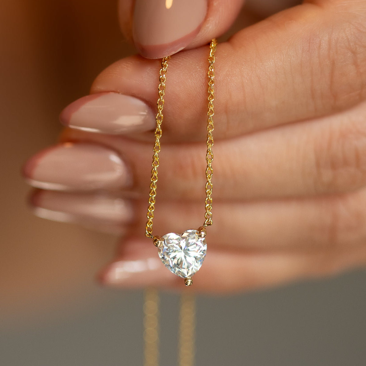 Heartlight | Heart Diamond Pendant Necklace