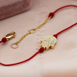 Diamond Hamsa Bracelet