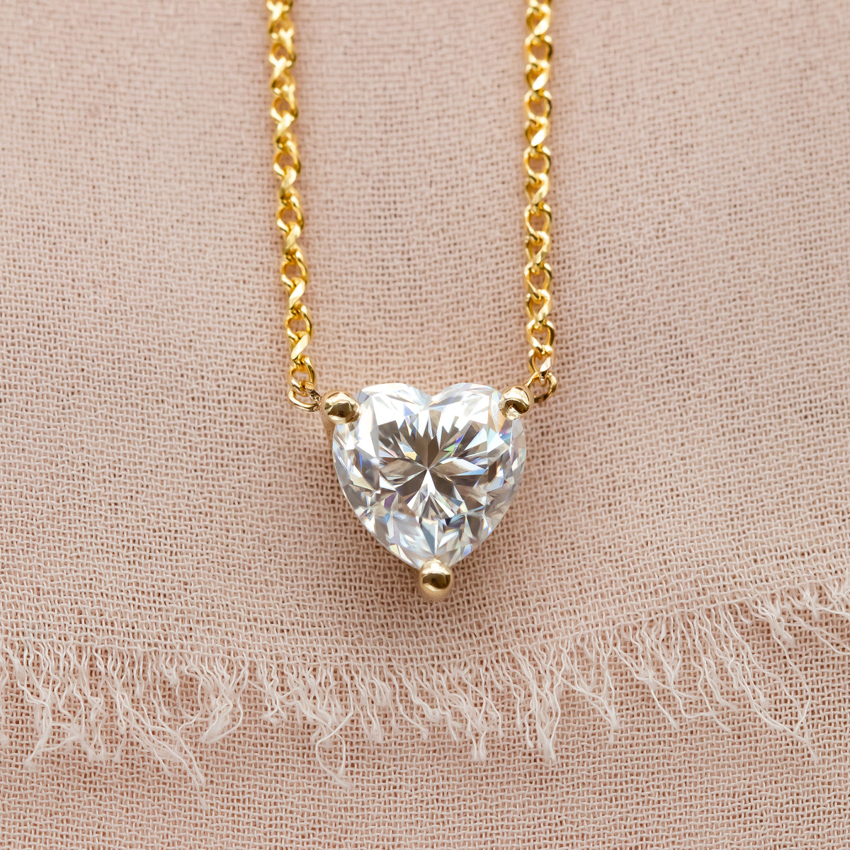 Heartlight | Heart Diamond Pendant Necklace