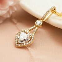 Ready to Ship | Amara | Heart Diamond Pendant