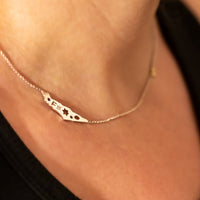 Israel Map Necklace