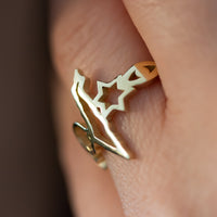 Israeli Symbols Ring