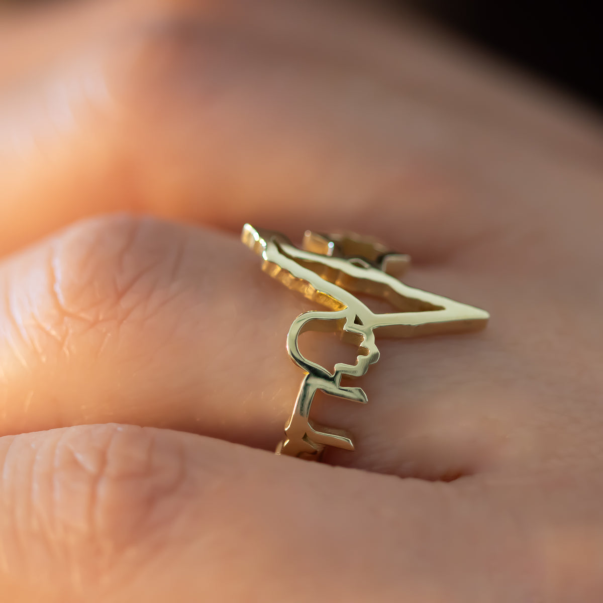 Israeli Symbols Ring