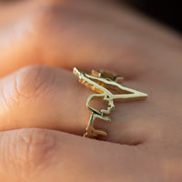 Israeli Symbols Ring
