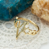 Israeli Symbols Ring