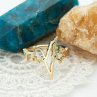 Israeli Symbols Ring